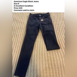 American Eagle Black jeans